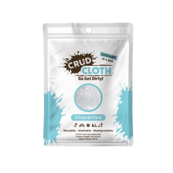 Crud Cloth Shower in a Bag